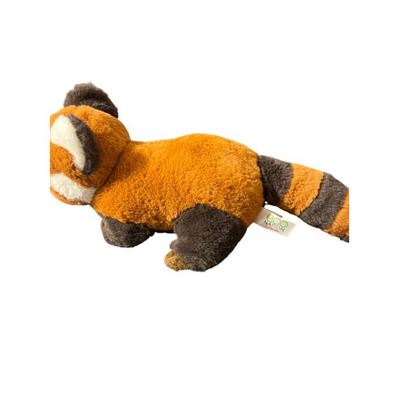 Eco Nation Aurora Red Panda Plush Stuffed Animal Ringed Tail Realistic 15" - Picture 5 of 7